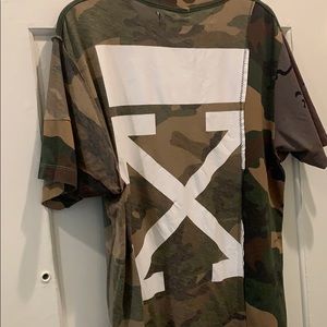 Camo Off-White c/o Virgil Abloh Large tshirt